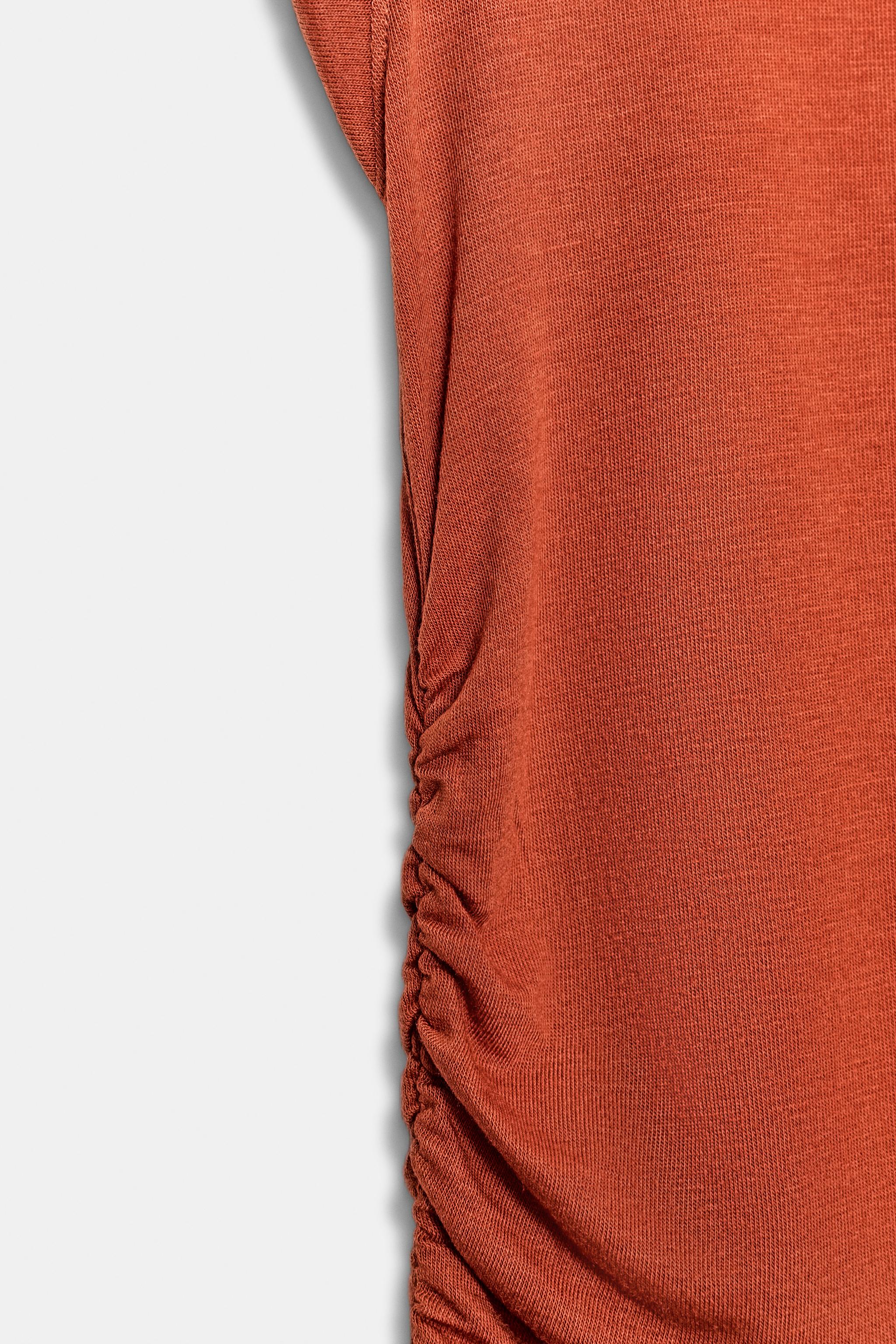 SIDE RUCHED TOP